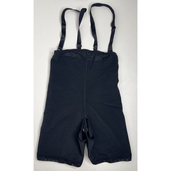 Design Veronique 1650 Abdominal Compression Girdle Open Crotch Black Size Large - Picture 3 of 8